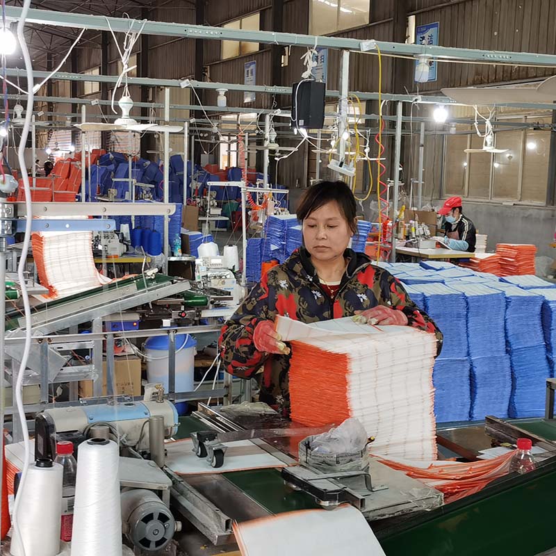 招远洗洁巾工厂展示