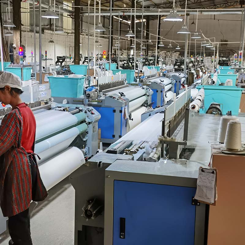 招远洗洁巾工厂展示